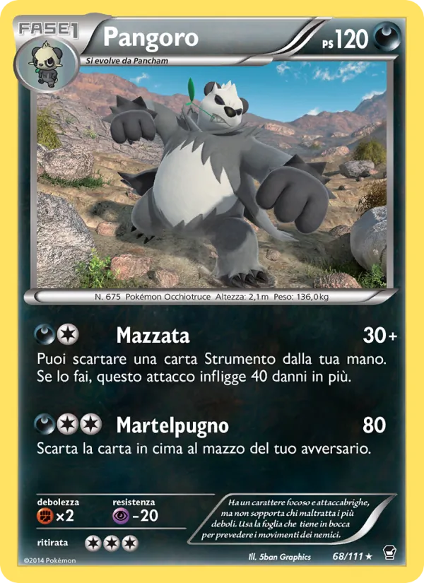 Pangoro (Colpi Furiosi #68/111)