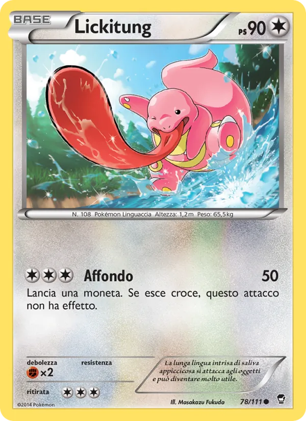 Lickitung (Furious Fists #78/111)