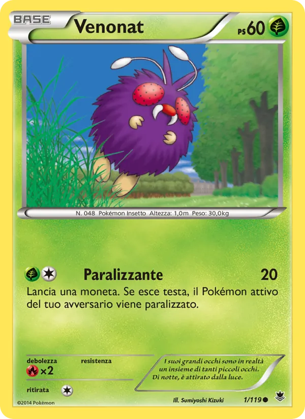 Venonat (Forze Spettrali #1/119)