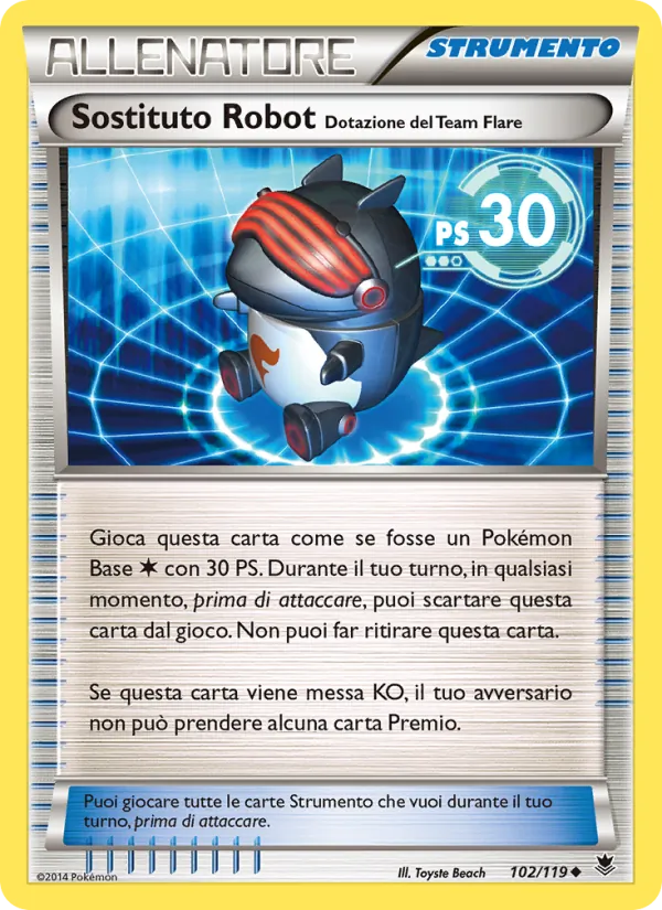 Sostituto Robot [Dotazione del Team Flare] (Forze Spettrali #102/119)