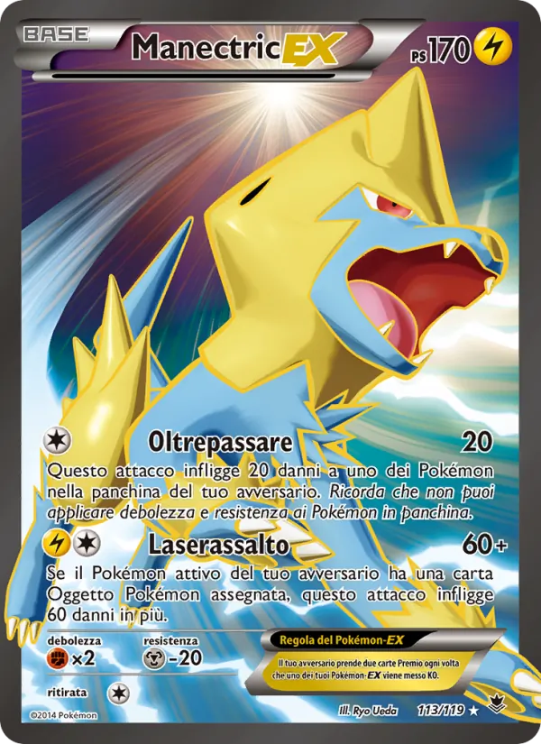 Manectric EX (Forze Spettrali #113/119)
