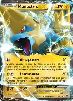 Manectric EX (Forze Spettrali #23/119)