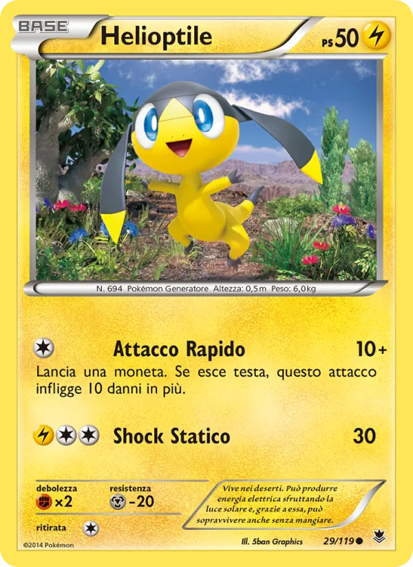 Helioptile (Forze Spettrali #29/119)