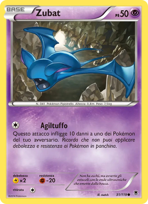 Zubat (Forze Spettrali #31/119)