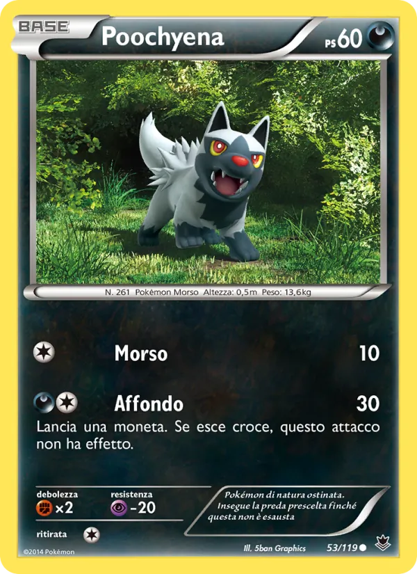 Poochyena (Forze Spettrali #53/119)
