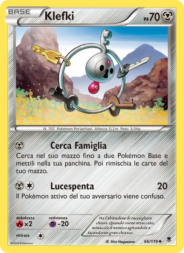 Klefki (Forze Spettrali #66/119)