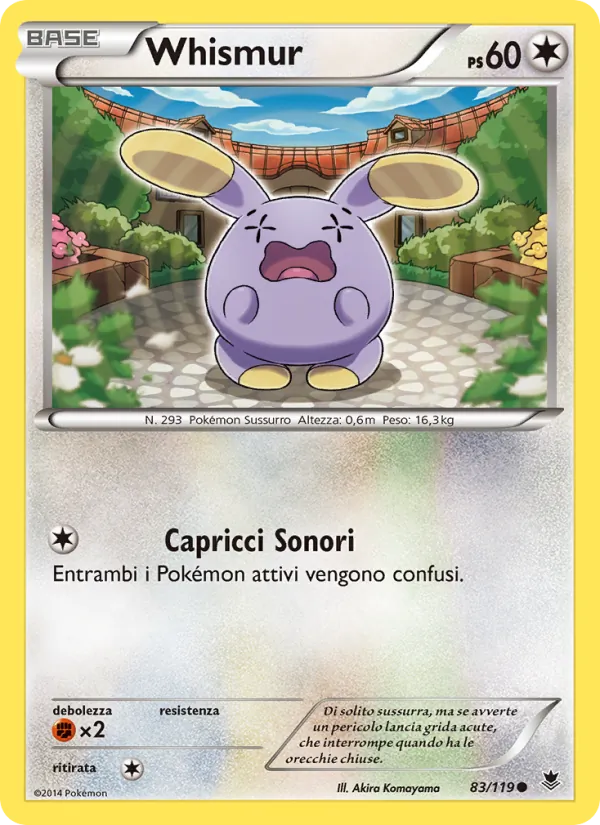 Whismur (Forze Spettrali #83/119)