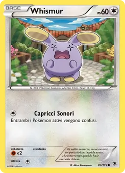 Whismur (Forze Spettrali #83/119)