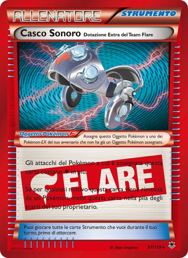 Casco Sonoro [Dotazione Extra del Team Flare] (Forze Spettrali #97/119)