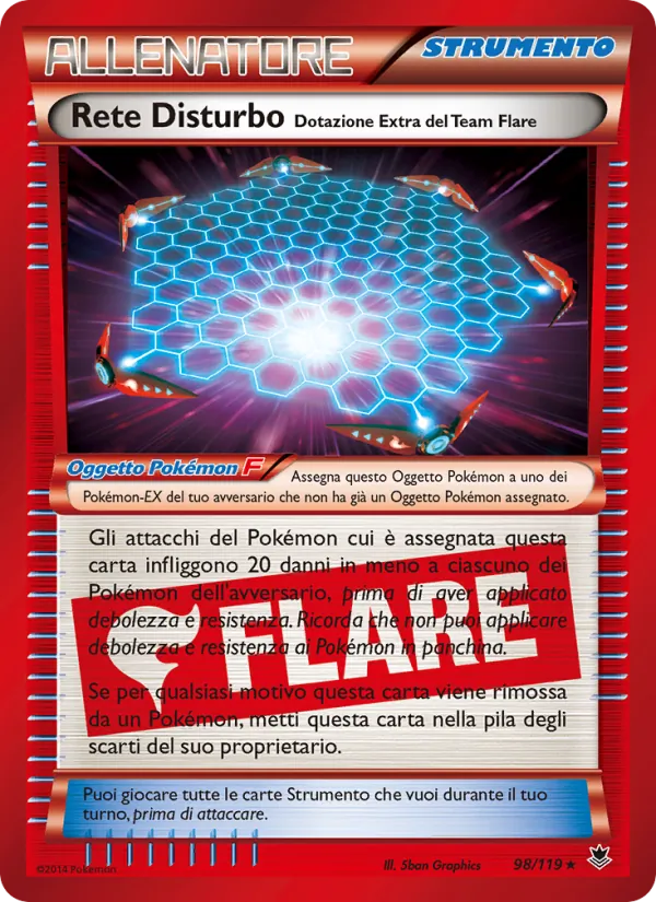 Rete Disturbo [Dotazione Extra del Team Flare] (Forze Spettrali #98/119)