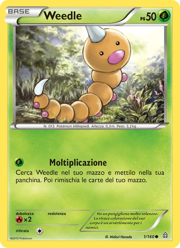 Weedle (Scontro Primordiale #1/160)