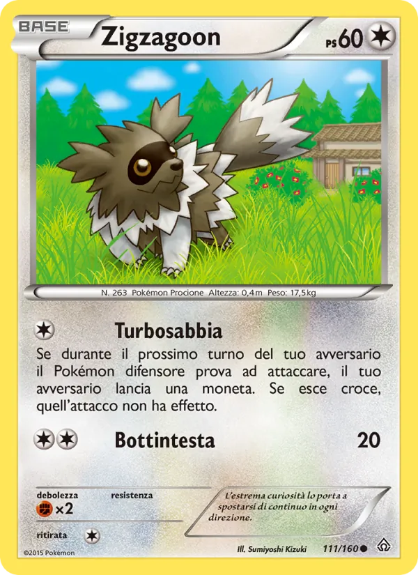 Zigzagoon (Primal Clash #111/160)