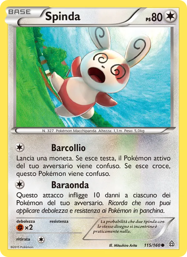 Spinda (Primal Clash #115/160)