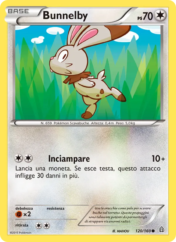 Bunnelby (Scontro Primordiale #120/160)