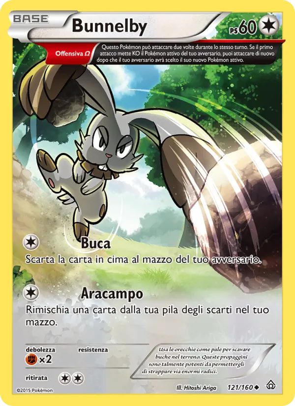 Bunnelby (Primal Clash #121/160)