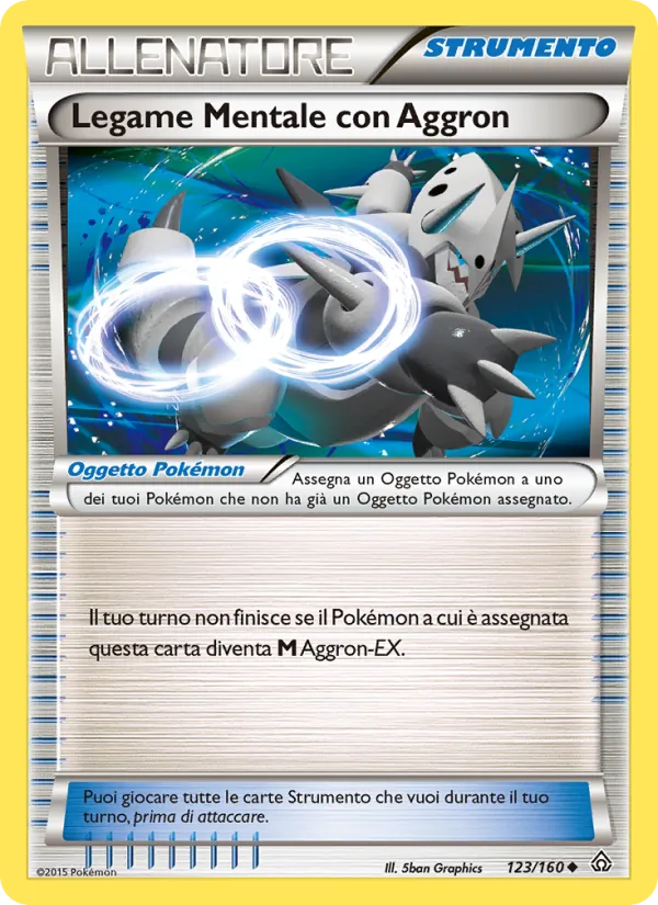 Legame Mentale con Aggron (Scontro Primordiale #123/160)