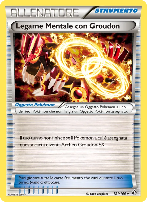 Legame Mentale con Groudon (Scontro Primordiale #131/160)