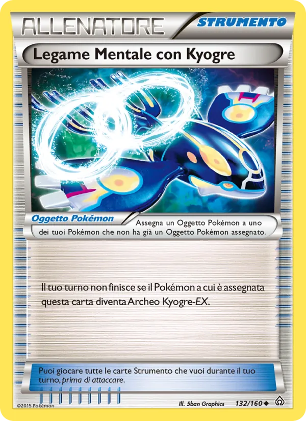 Legame Mentale con Kyogre (Scontro Primordiale #132/160)