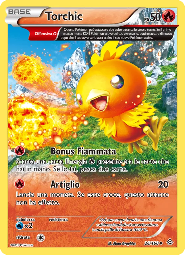 Torchic (Scontro Primordiale #26/160)
