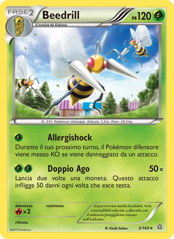 Beedrill (Scontro Primordiale #3/160)