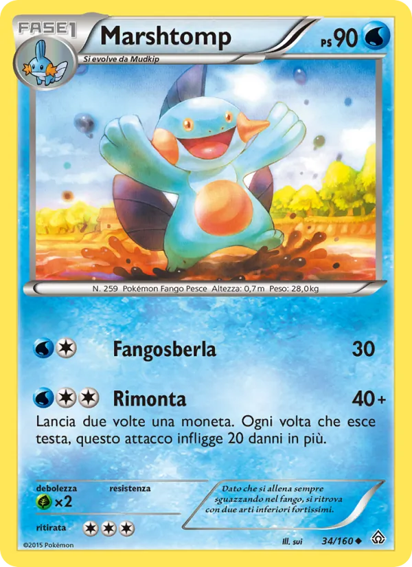 Marshtomp (Scontro Primordiale #34/160)