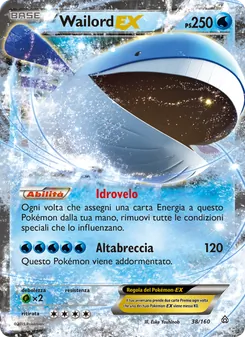 Wailord EX (Scontro Primordiale #38/160)