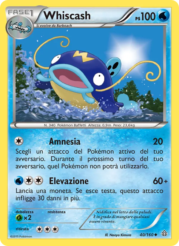 Whiscash (Primal Clash #40/160)