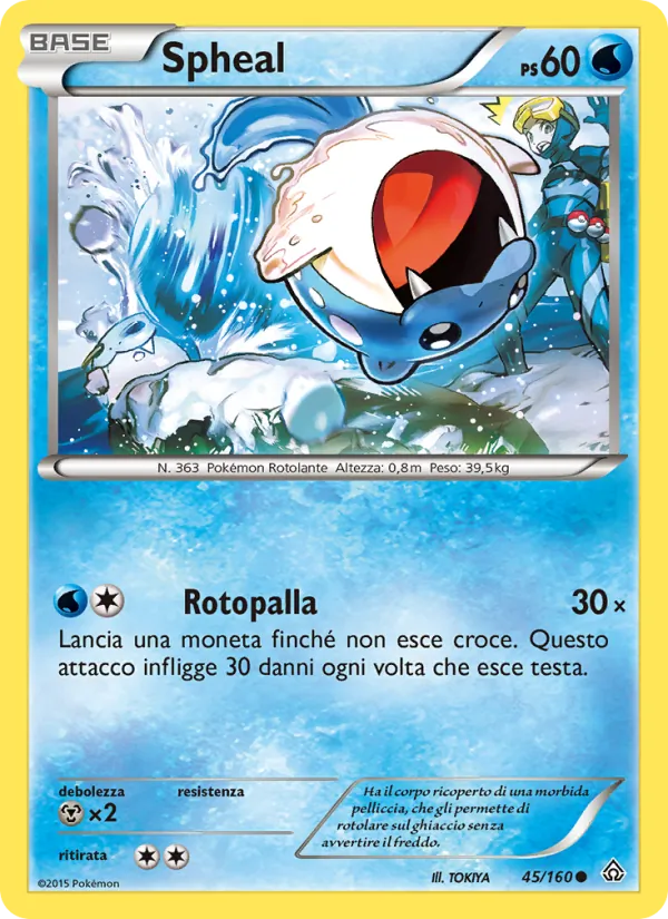 Spheal (Primal Clash #45/160)