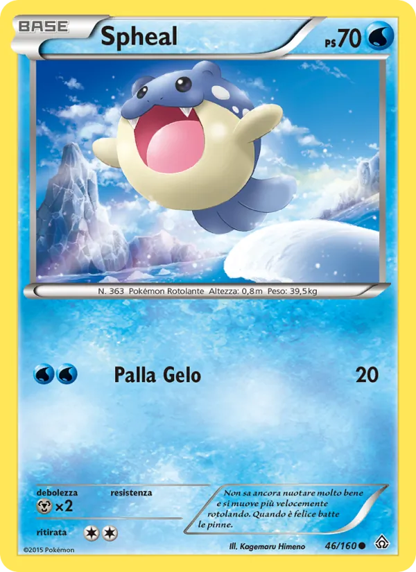 Spheal (Primal Clash #46/160)