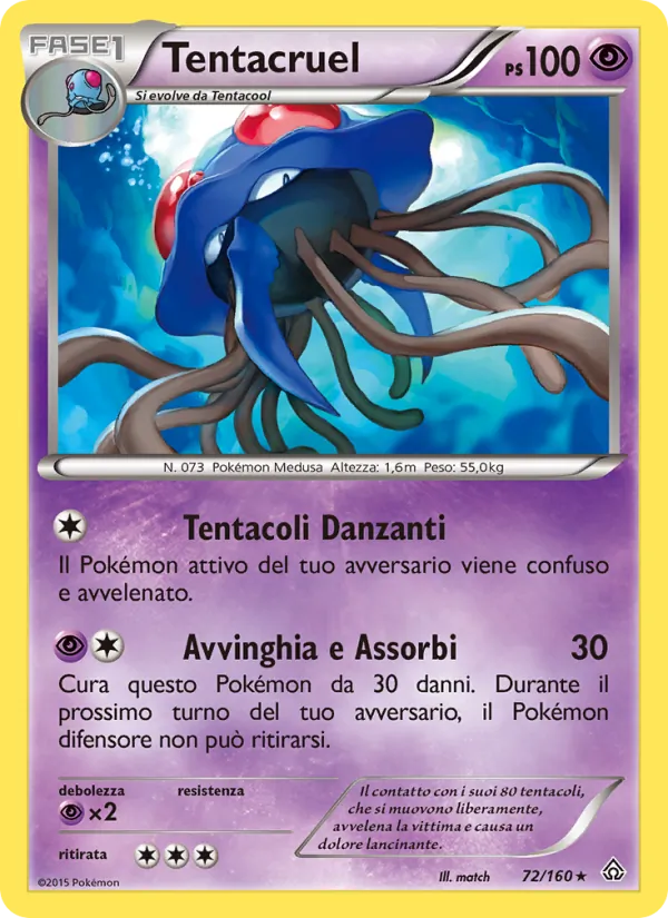 Tentacruel (Scontro Primordiale #72/160)