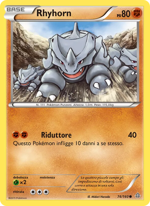 Rhyhorn (Primal Clash #74/160)