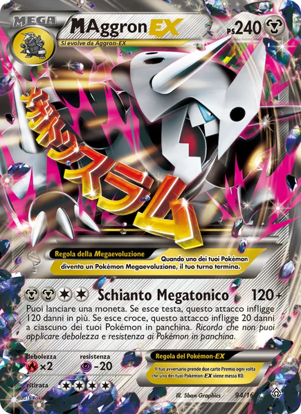 M Aggron EX (Scontro Primordiale #94/160)