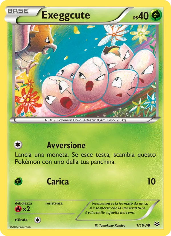 Exeggcute (Furie Volanti #1/108)