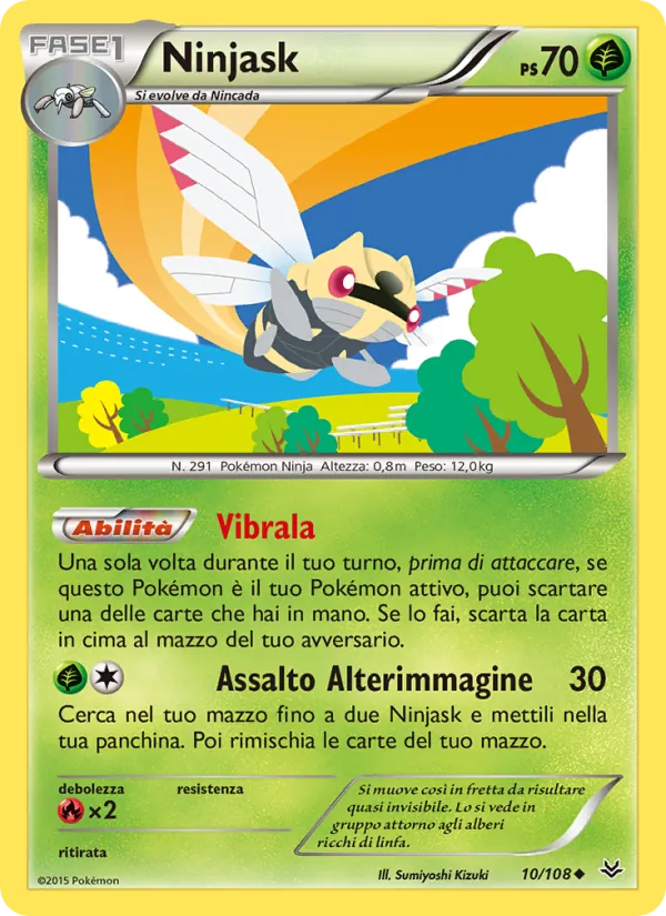 Ninjask (Roaring Skies #10/108)