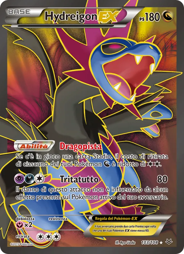 Hydreigon EX (Furie Volanti #103/108)
