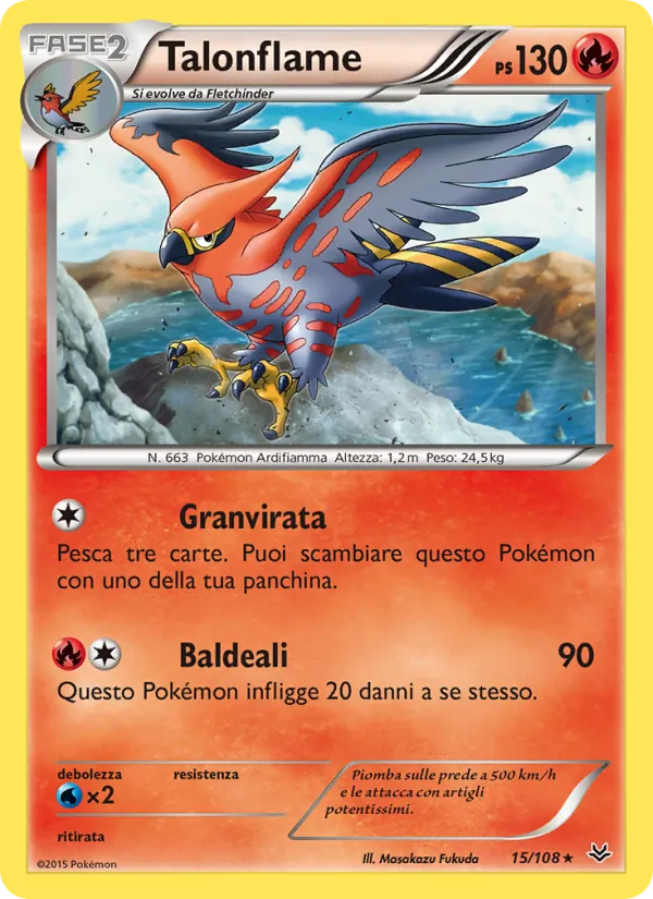 Talonflame (Roaring Skies #15/108)
