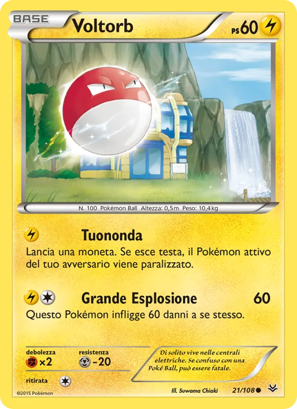 Voltorb (Roaring Skies #21/108)