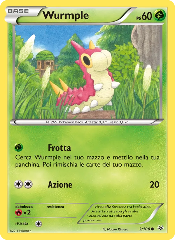 Wurmple (Furie Volanti #3/108)