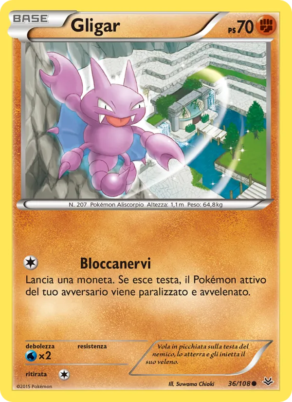 Gligar (Roaring Skies #36/108)