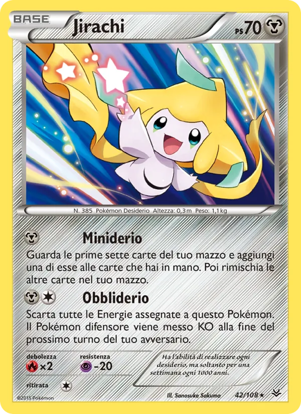 Jirachi (Roaring Skies #42/108)