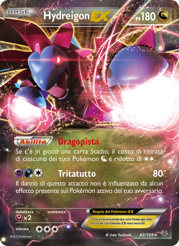 Hydreigon EX (Furie Volanti #62/108)