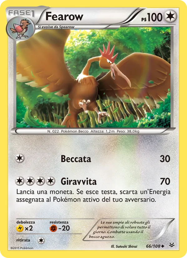 Fearow (Roaring Skies #66/108)