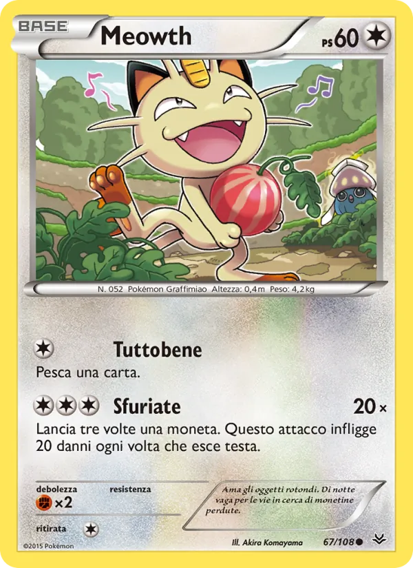 Meowth (Furie Volanti #67/108)
