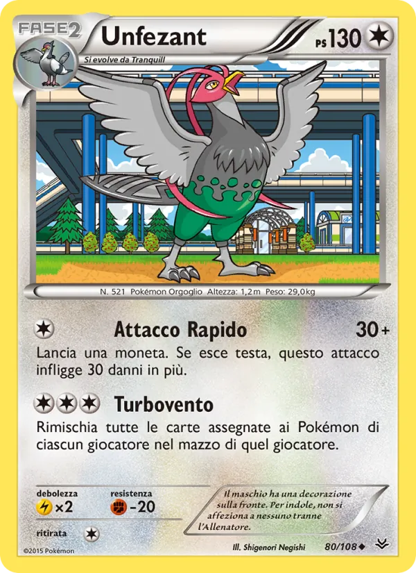 Unfezant (Furie Volanti #80/108)