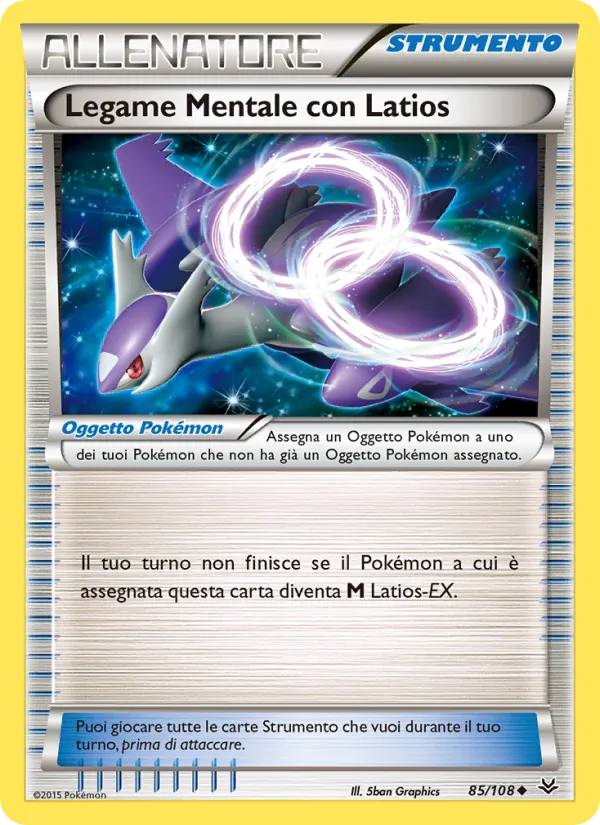 Legame Mentale con Latios (Furie Volanti #85/108)