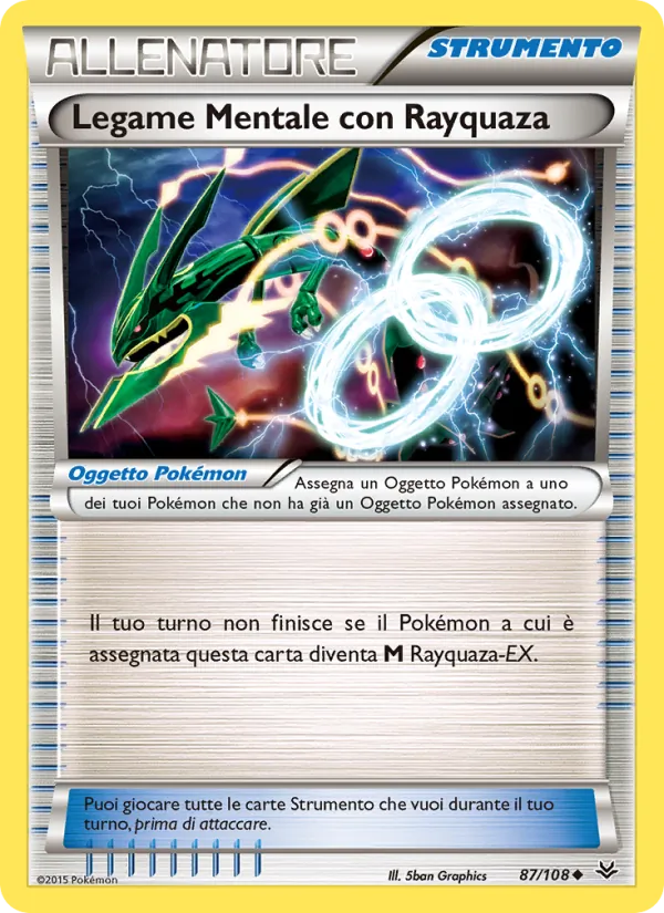 Legame Mentale con Rayquaza (Furie Volanti #87/108)