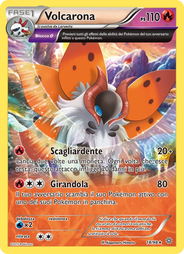 Volcarona (Ancient Origins #18/98)