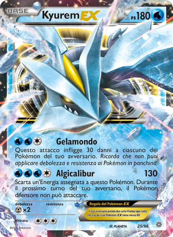 Kyurem EX (Antiche Origini #25/98)