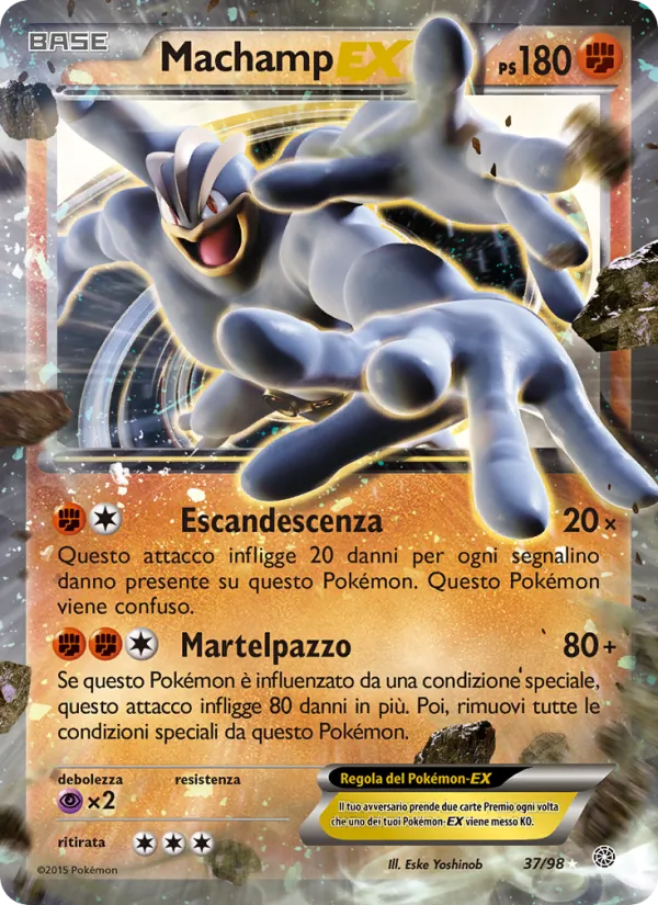 Machamp EX (Ancient Origins #37/98)