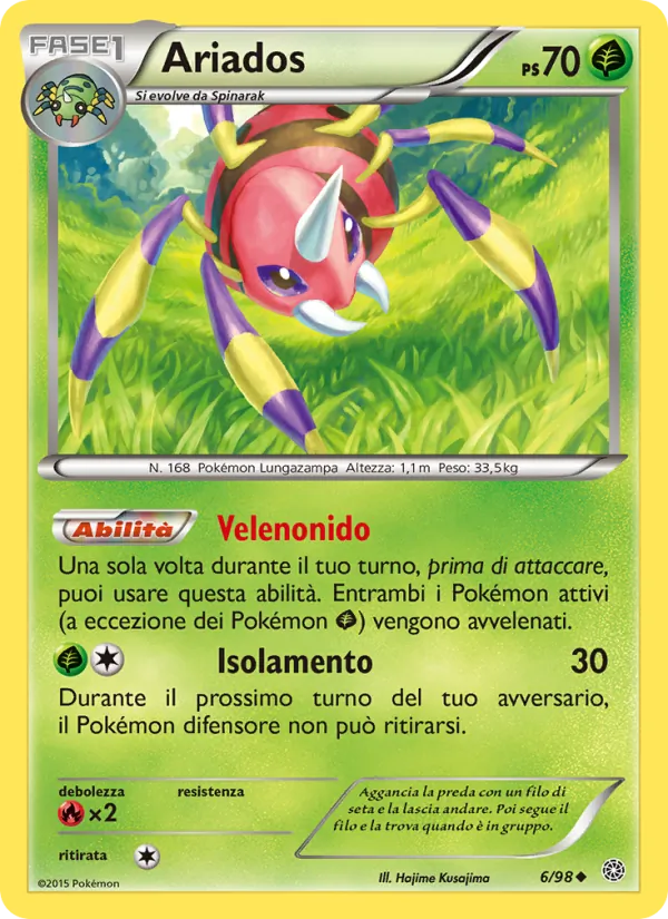 Ariados (Antiche Origini #6/98)